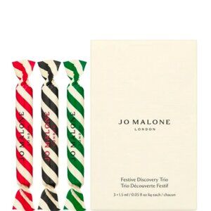 JO MALONE LONDON Festive Discovery Trio Unisex Perfume Collection Sample Set NEW